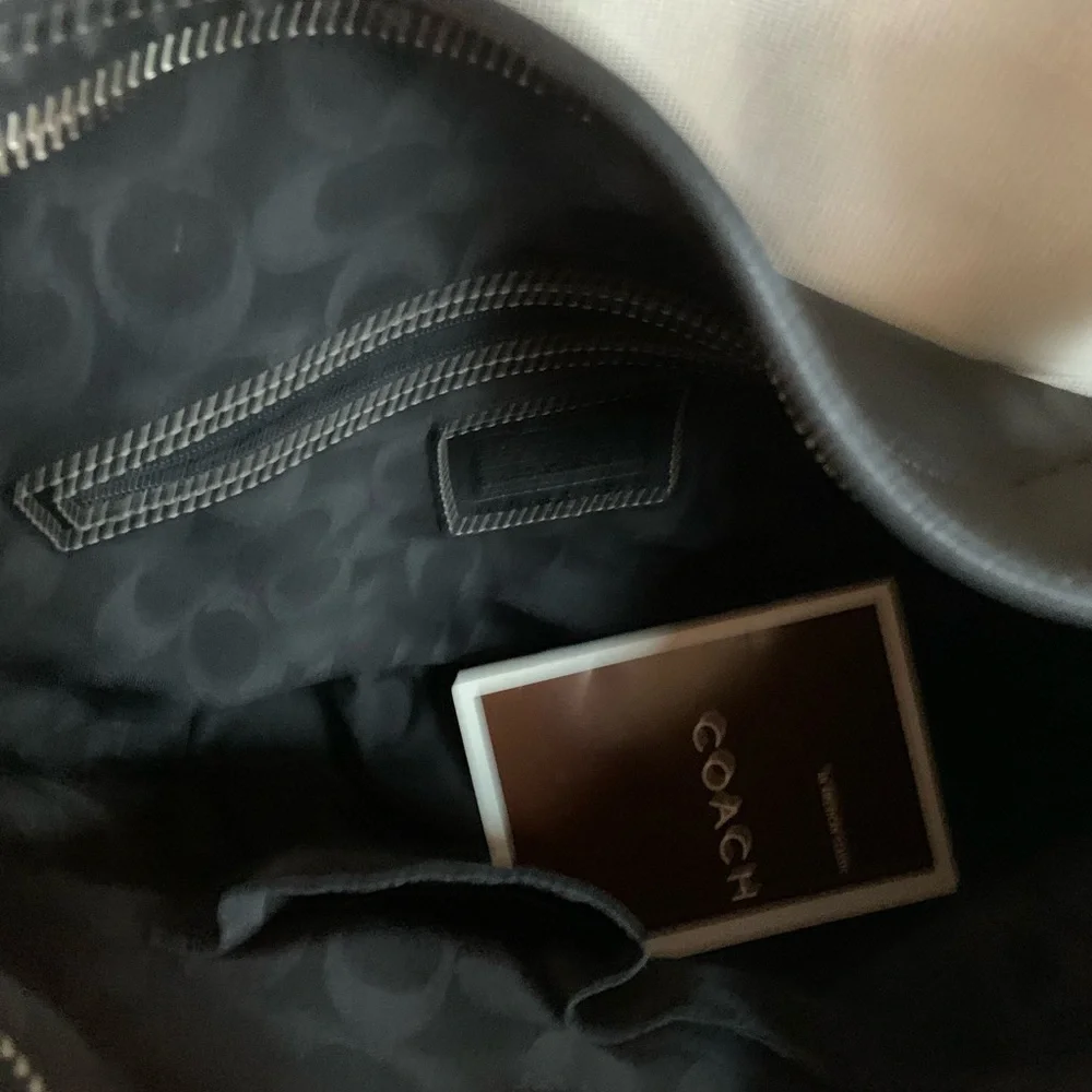 Coach NWOT Black Leather Women's SoHo Shoulder Bag - Picture 5 of 6